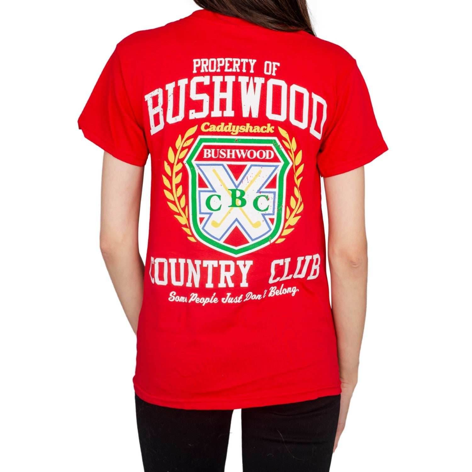 Caddyshack Bushwood CC Back Print T-shirt - S