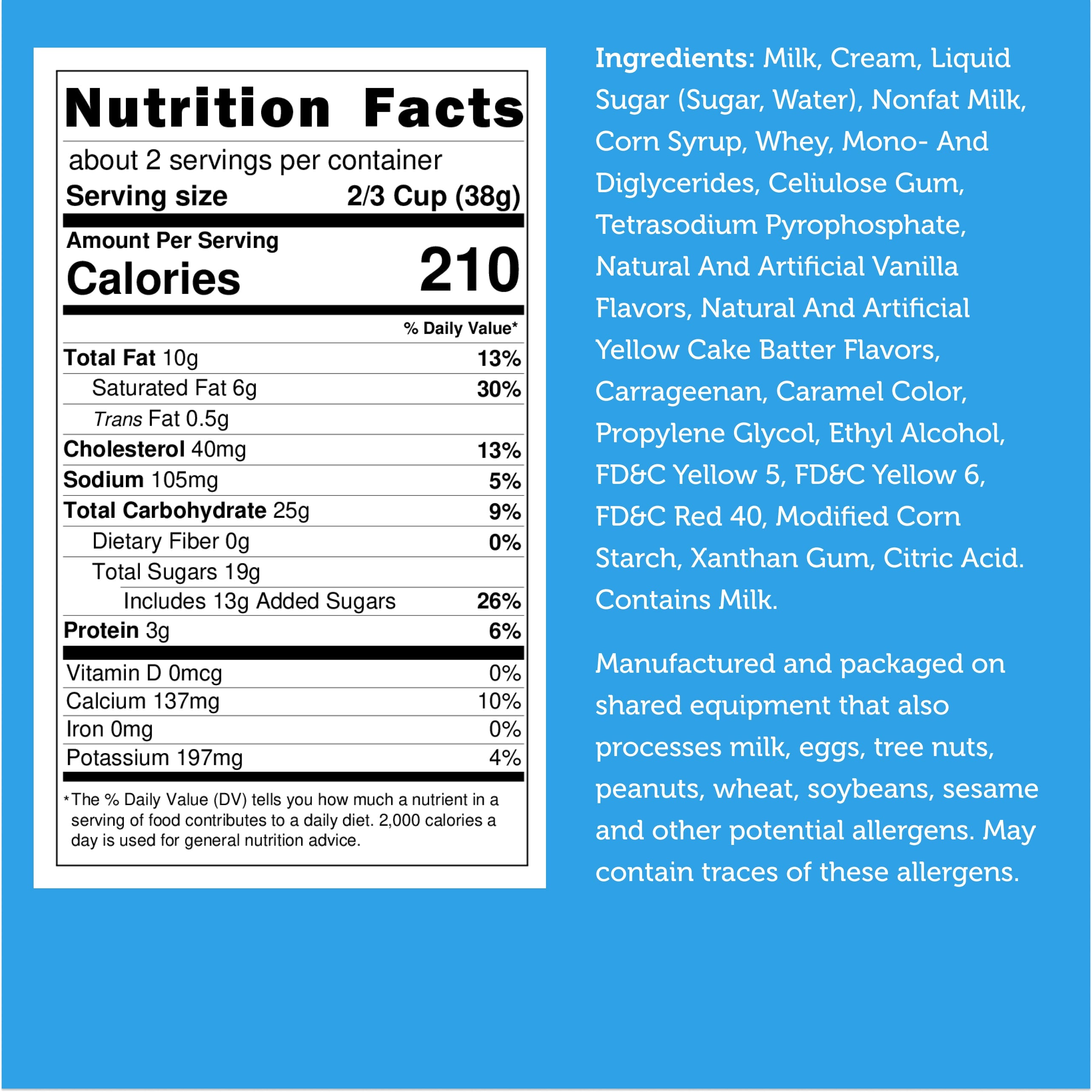 Freeze Dried Ice Cream That Does Not Melt (Bits) Cake Batter