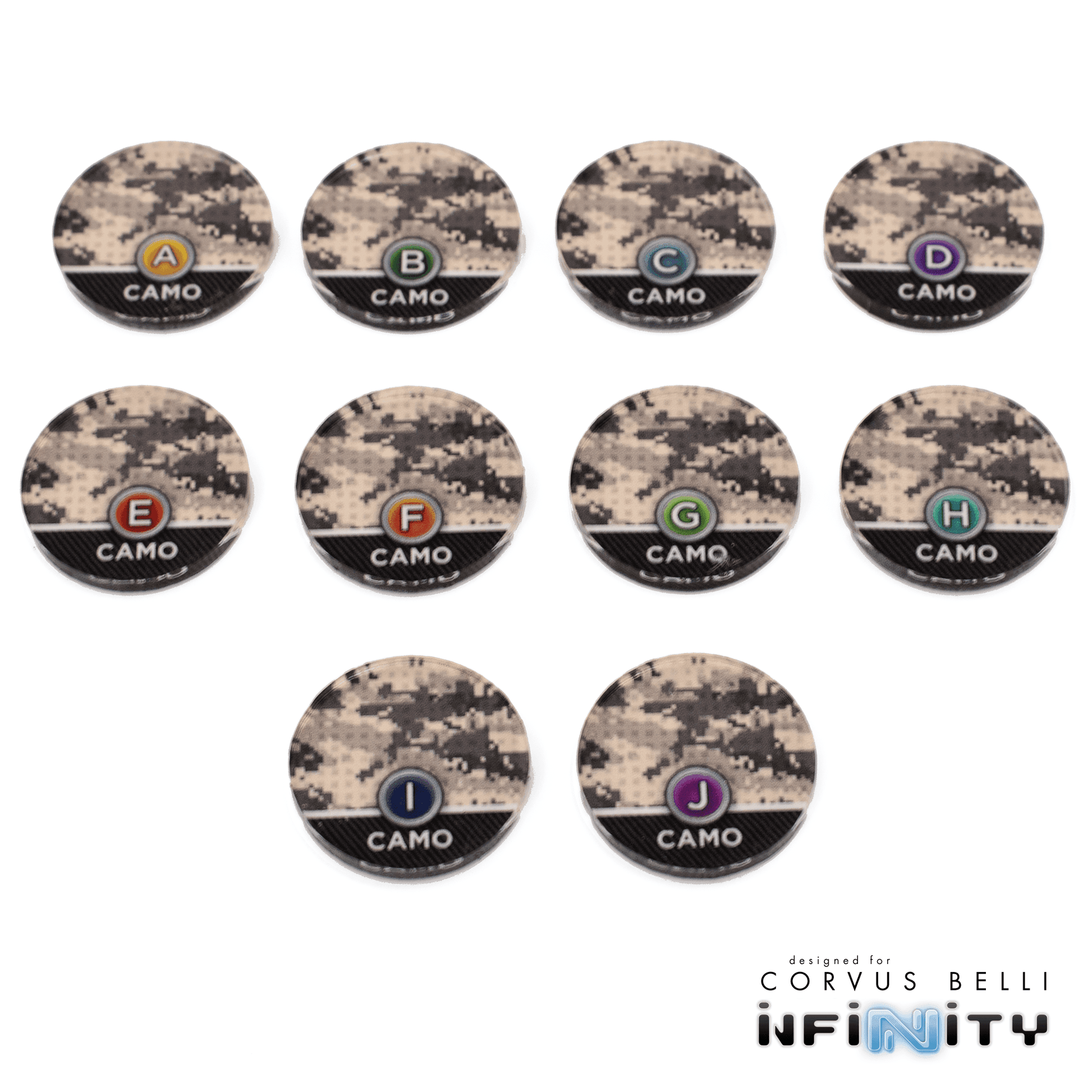N4 Acrylic Camo Markers - Camo / A / 25mm