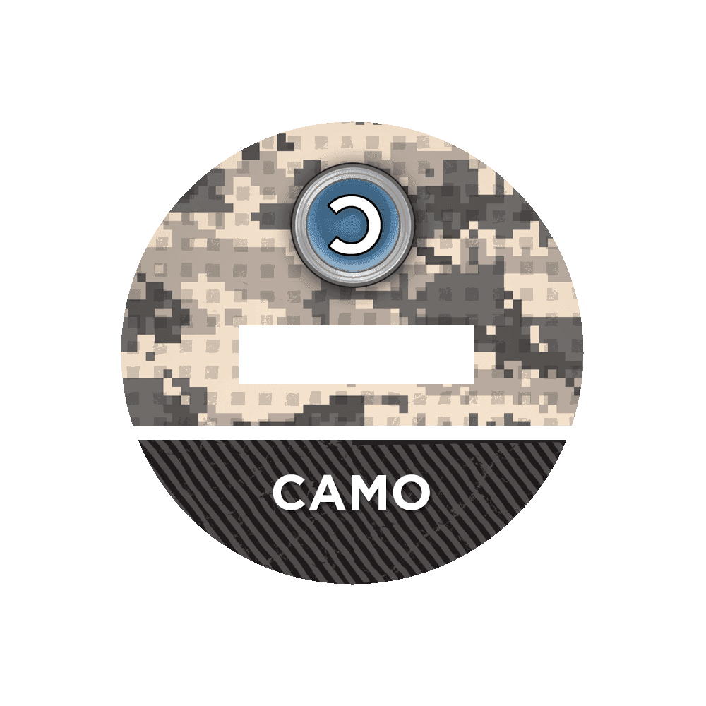 N4 Bases for 3D Markers - 25mm / Camo / C