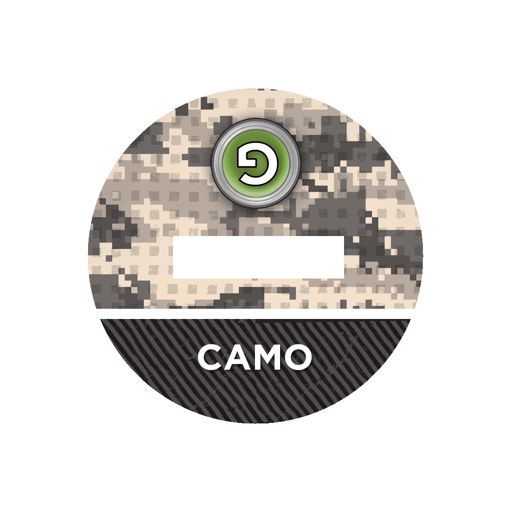 N4 Bases for 3D Markers - 25mm / Camo / G