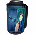 3dRose Susan Brown Designs General Themes - Anime and Notes - Can Cooler Bottle Wrap (cc_24102) - Can Cooler Bottle Wrap