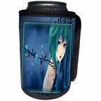 3dRose Susan Brown Designs General Themes - Anime and Notes - Can Cooler Bottle Wrap (cc_24102) - Can Cooler Bottle Wrap
