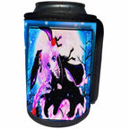 3dRose Susan Brown Designs General Themes - Bunny Anime - Can Cooler Bottle Wrap (cc_25828) - Can Cooler Bottle Wrap