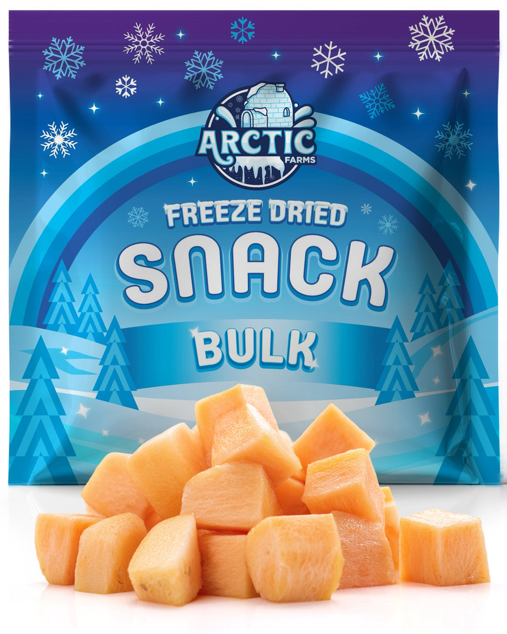 Freeze Dried Cantaloupe Melon