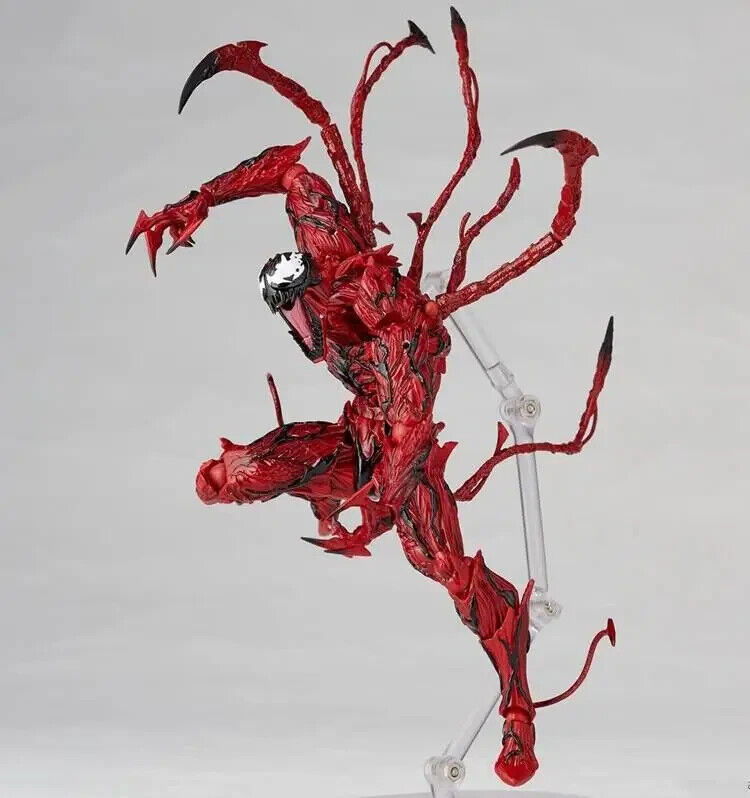 Carnage Figure, Spider Man Marvel Movable Joints Figurine, Toys Gifts 7 in
