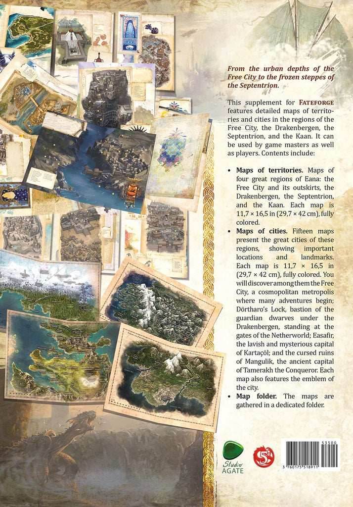 Fateforge - Cartography of Eana - 