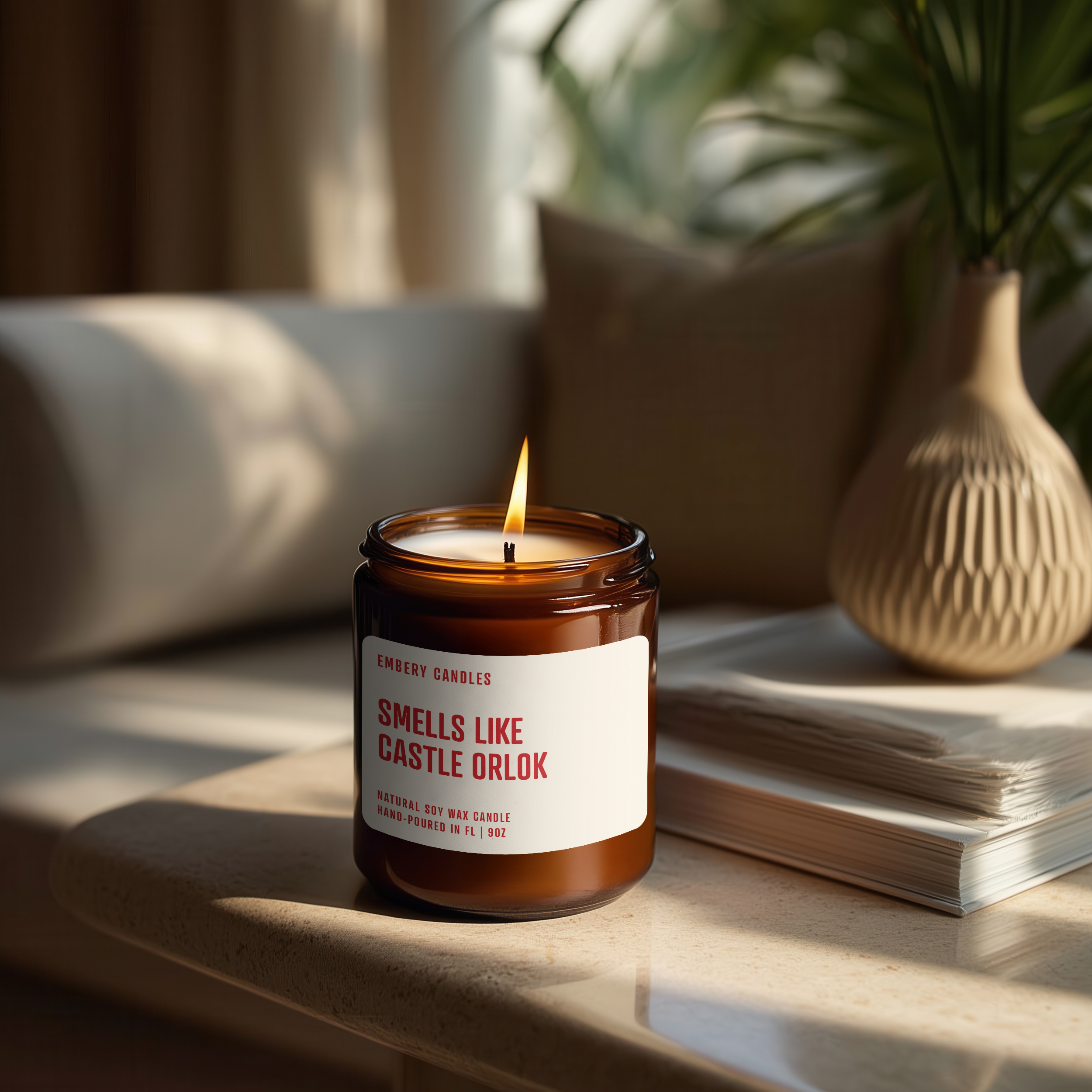 Smells Like Castle Orlok | Soy Wax Scented Candle