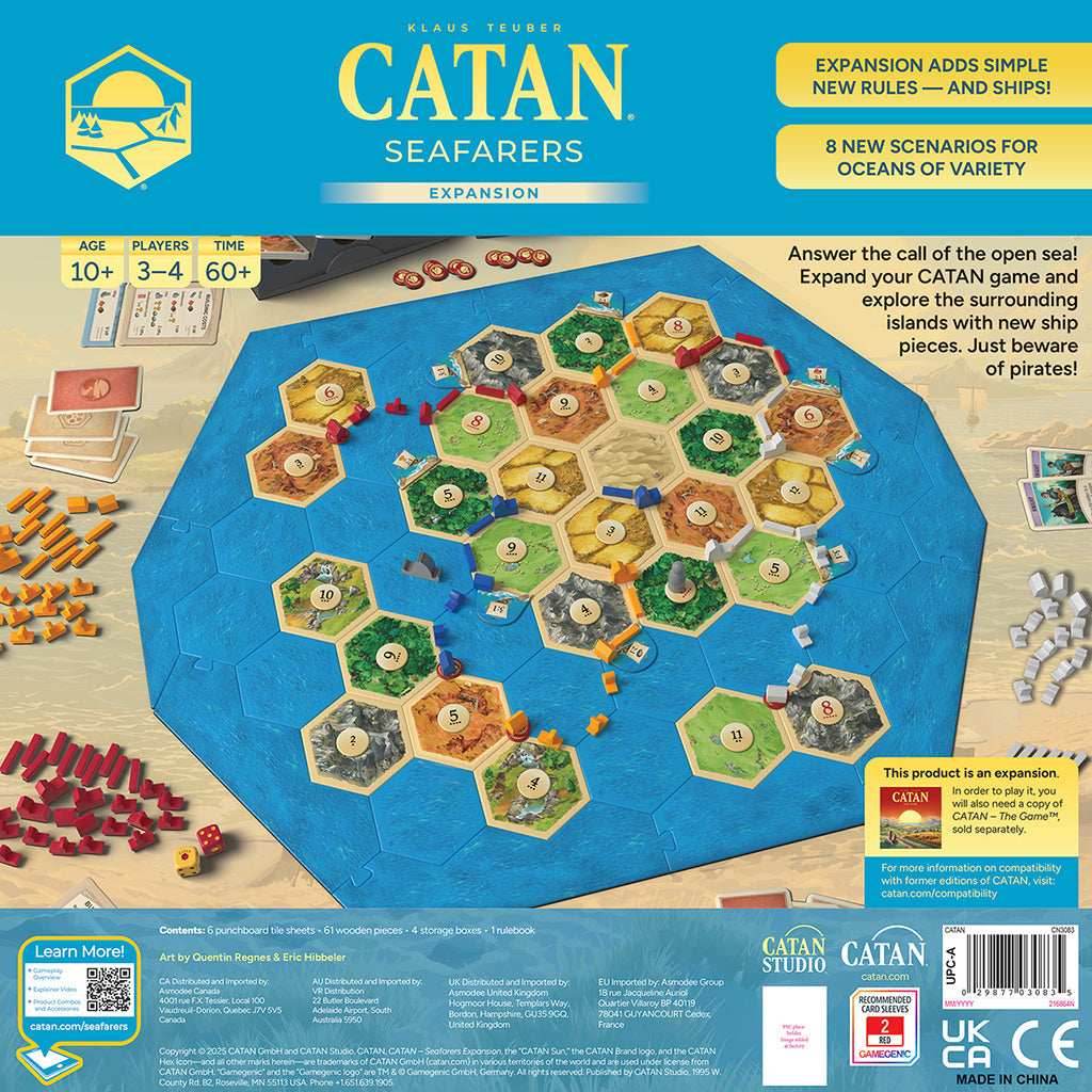 Catan: Seafarers Expansion (2025 Edition) - 