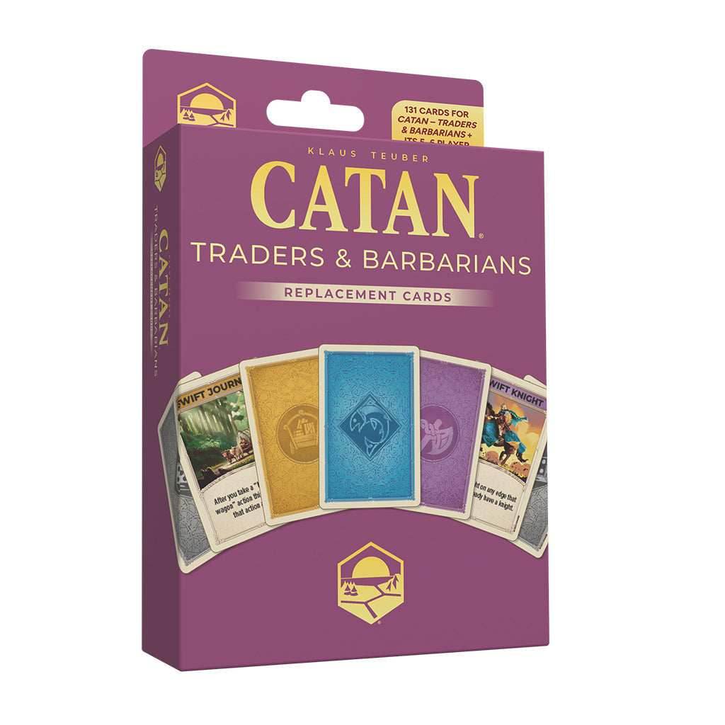 Catan: Traders & Barbarians Replacement Game Cards (6th Edition) - 