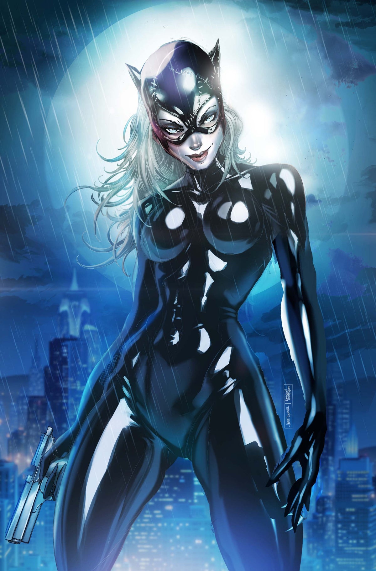 NYCC Feline Burglar City Metal Comic