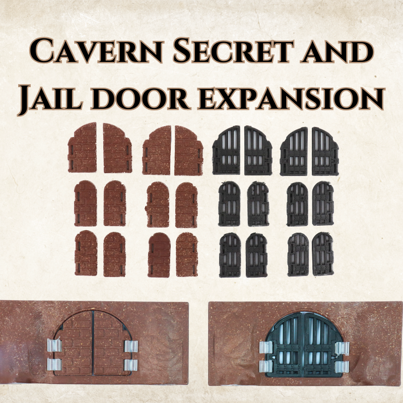 Cavern Secret Doors and Jail Doors