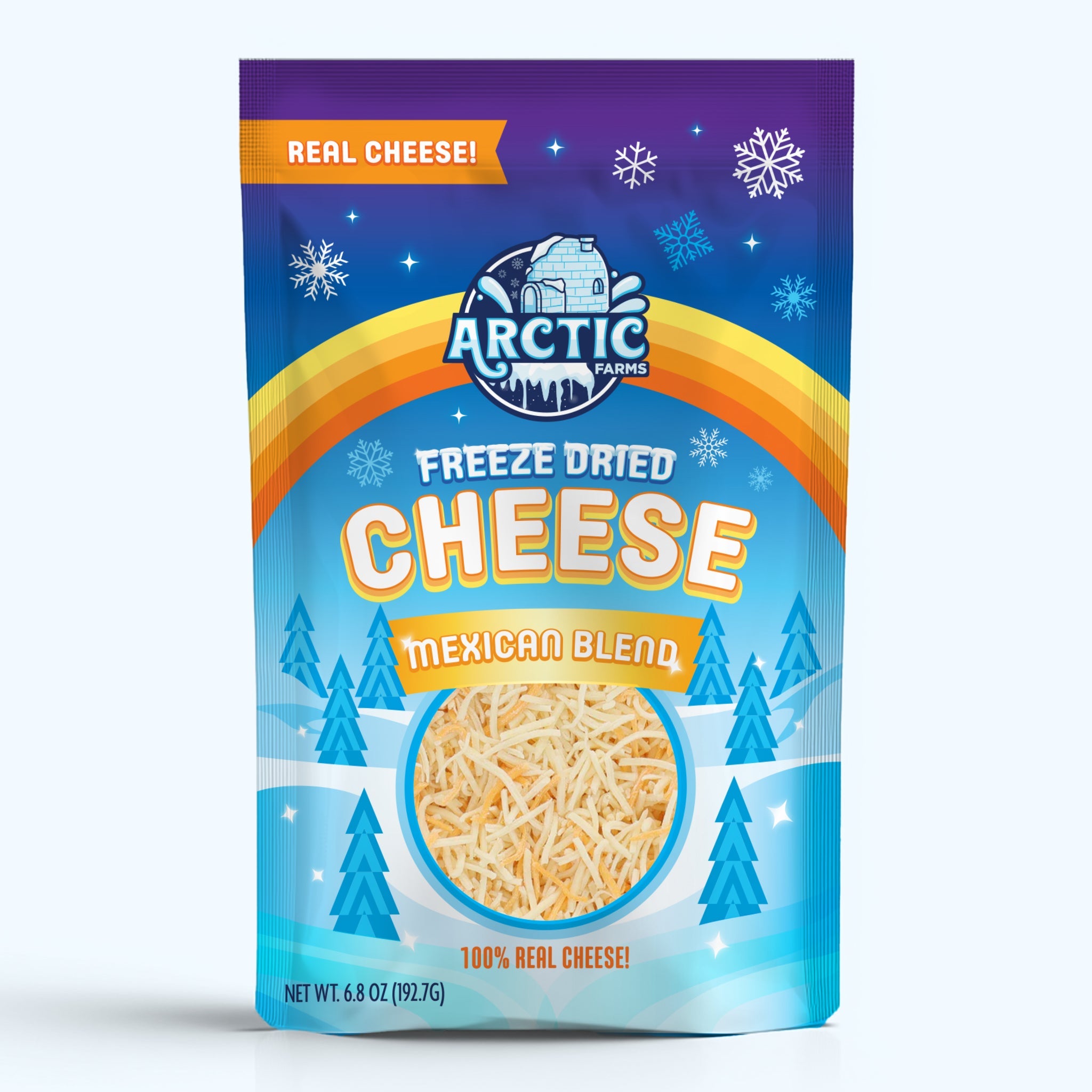 Freeze Dried Snack - Real Cheese (Mexican Blend)