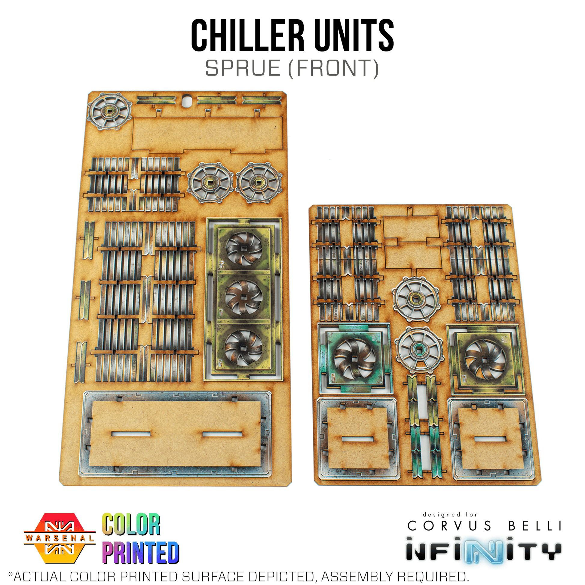 Chiller Units - Color Printed
