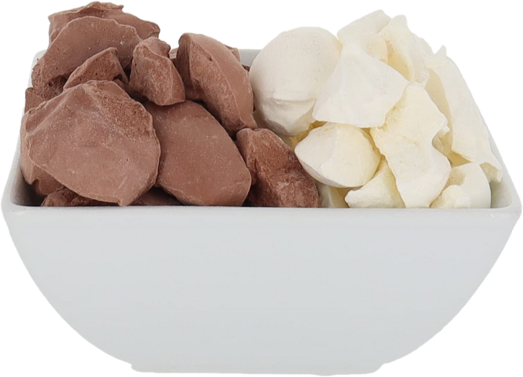 Freeze Dried Ice Cream That Does Not Melt (Bits) Chocolate Vanilla