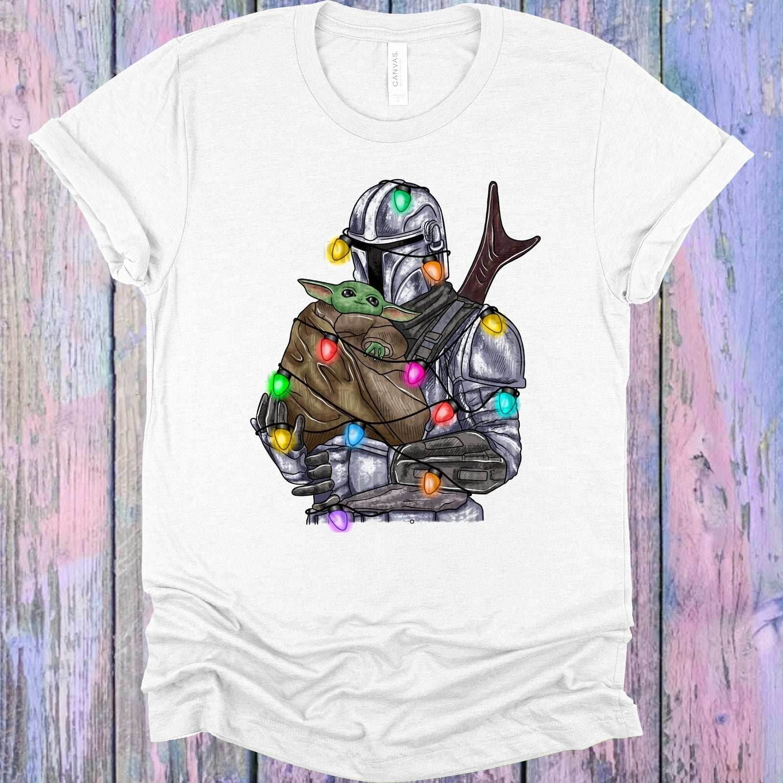 Christmas Mando Graphic Tee - S
