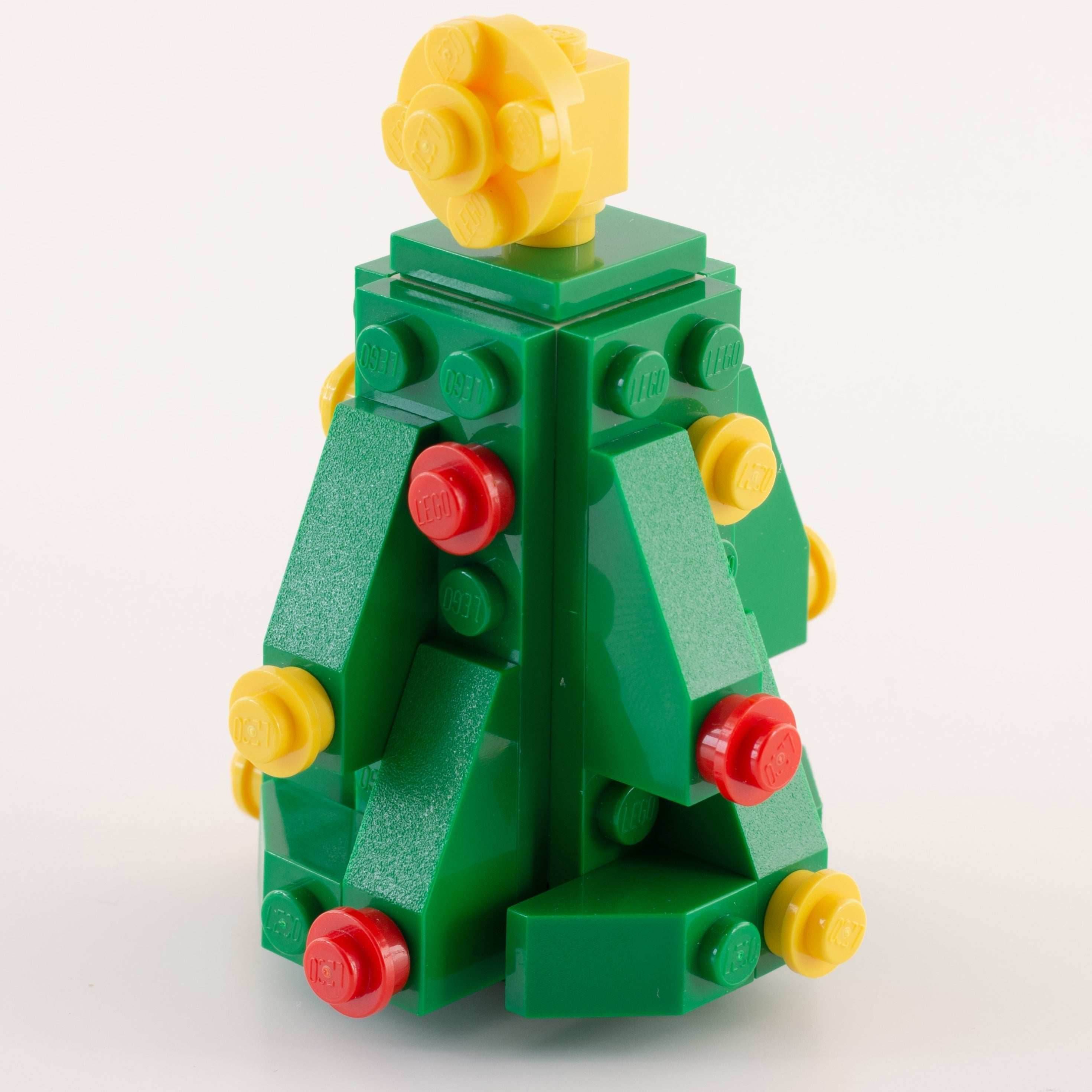 Christmas Tree Building Set made using LEGO parts - B3 Customs - 