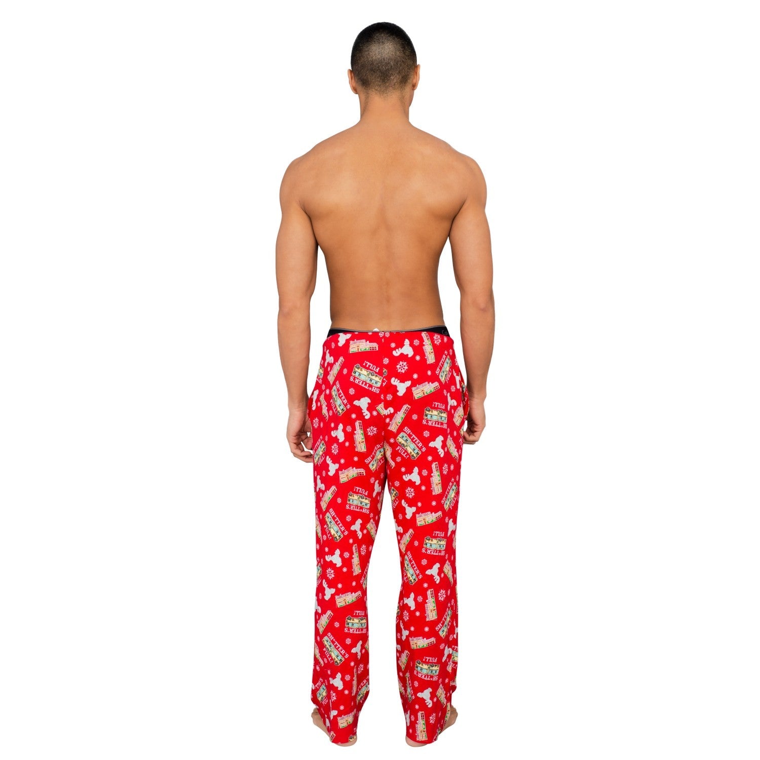 Christmas Vacation Shitter's Full Red Lounge Pants