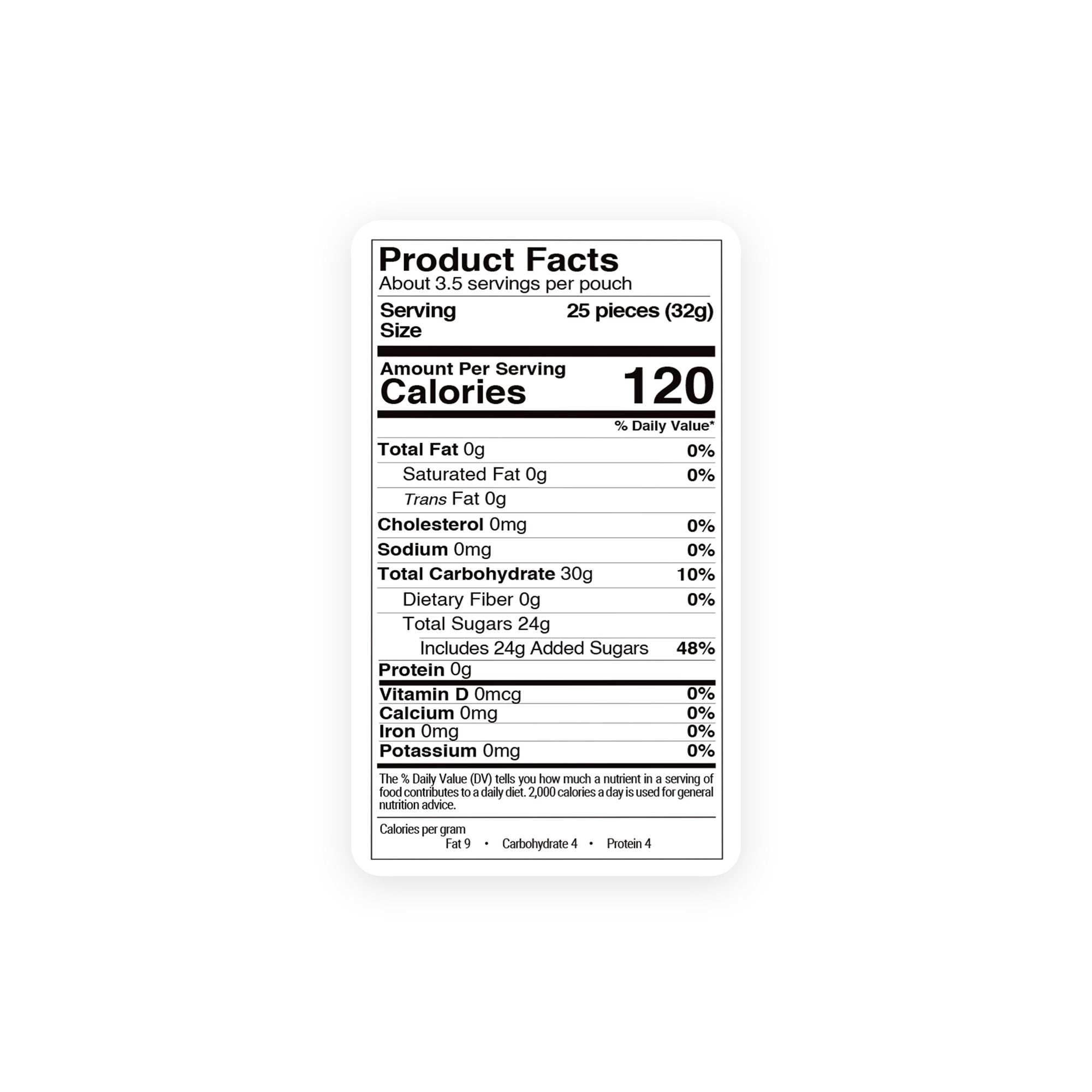 Crispy Candies - Sweet & Tangy Clusters Freeze Dried Candy 114g - 