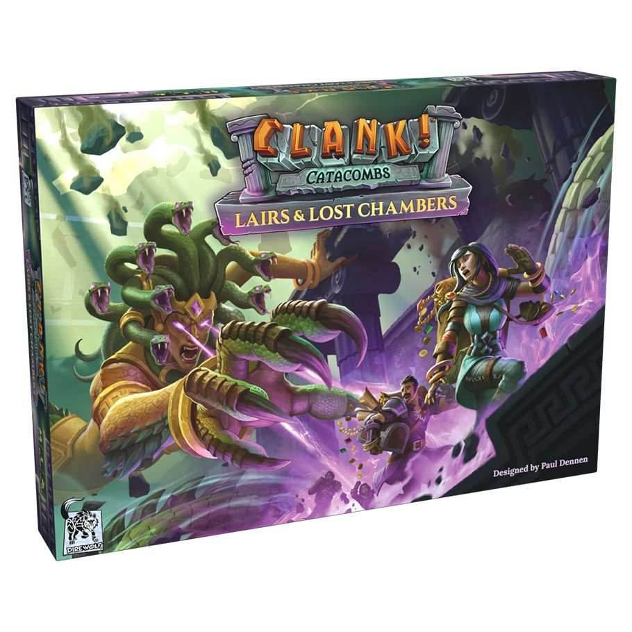 Clank!: Catacombs - Lairs & Lost Chambers Expansion - 