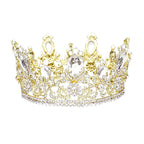 Glass Crystal Pageant Queen Tiara