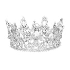 Glass Crystal Pageant Queen Tiara