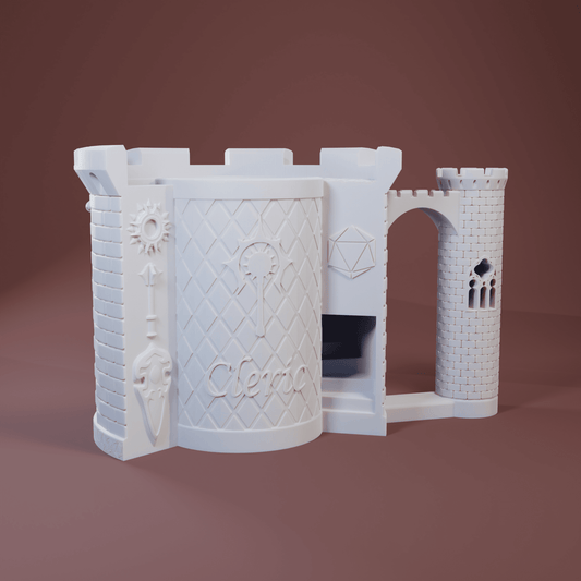 Cleric Mug & Dice Tower - Tier 1 / Included