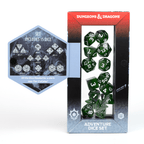 D&D Adventure Dice Set - Cleric Edition | Green 15pc Collection - 