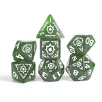 D&D Adventure Dice Set - Cleric Edition | Green 15pc Collection - 