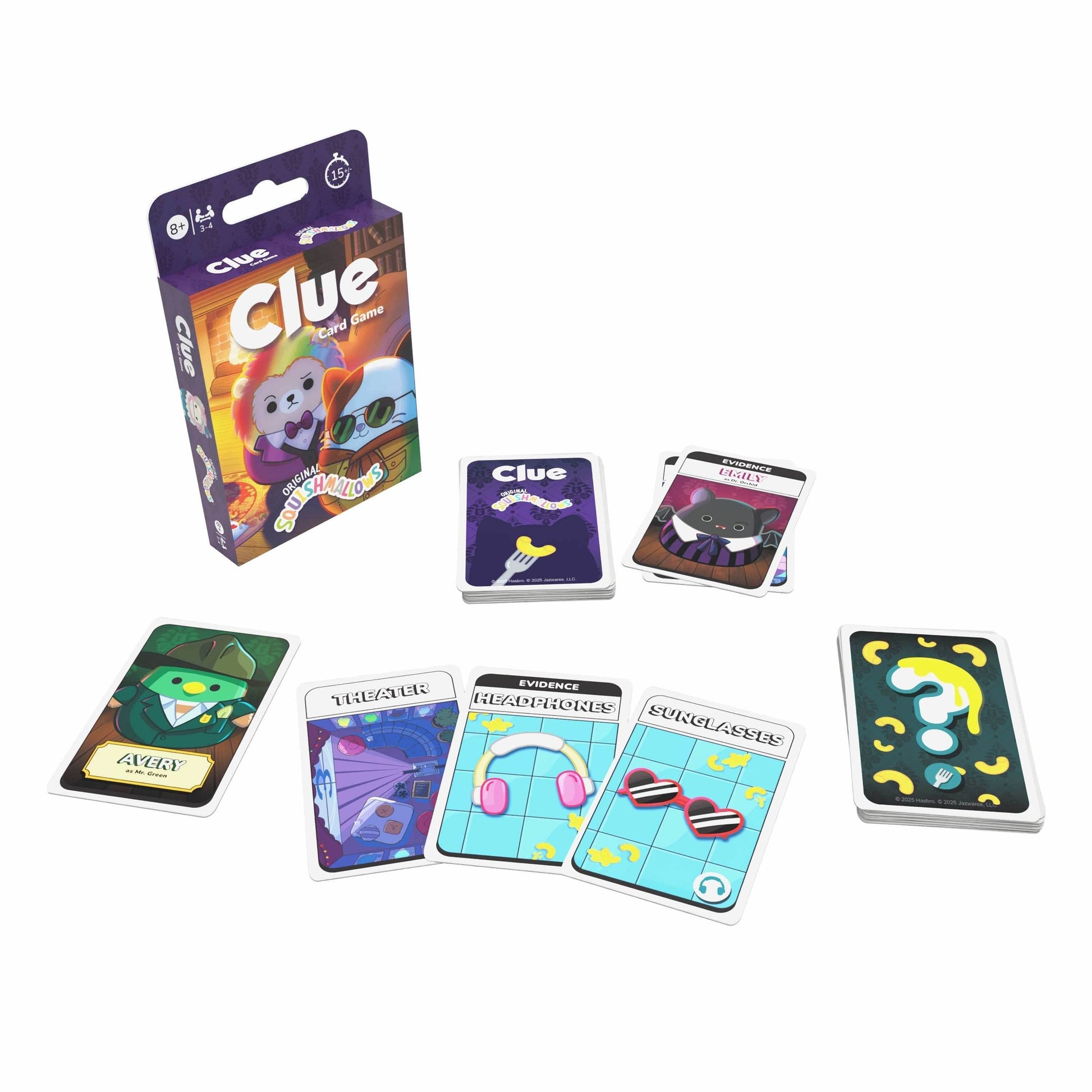 Clue® Card Game: Original Squishmallows™ - 