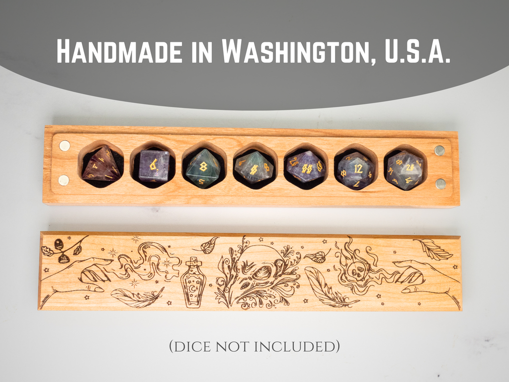 Witchy Things | Engraved Council of 7 Dice Vault