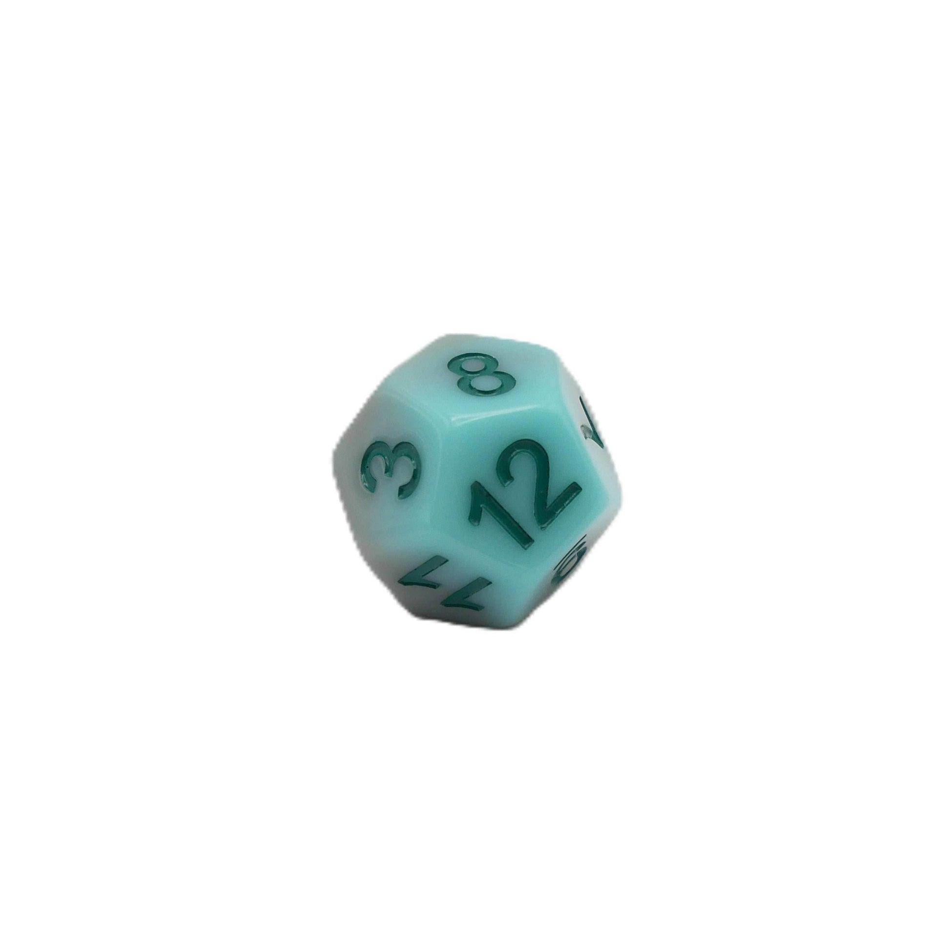 Coastal Memories - 7 Piece DnD Dice Set | Acrylic RPG Gaming Dice - 