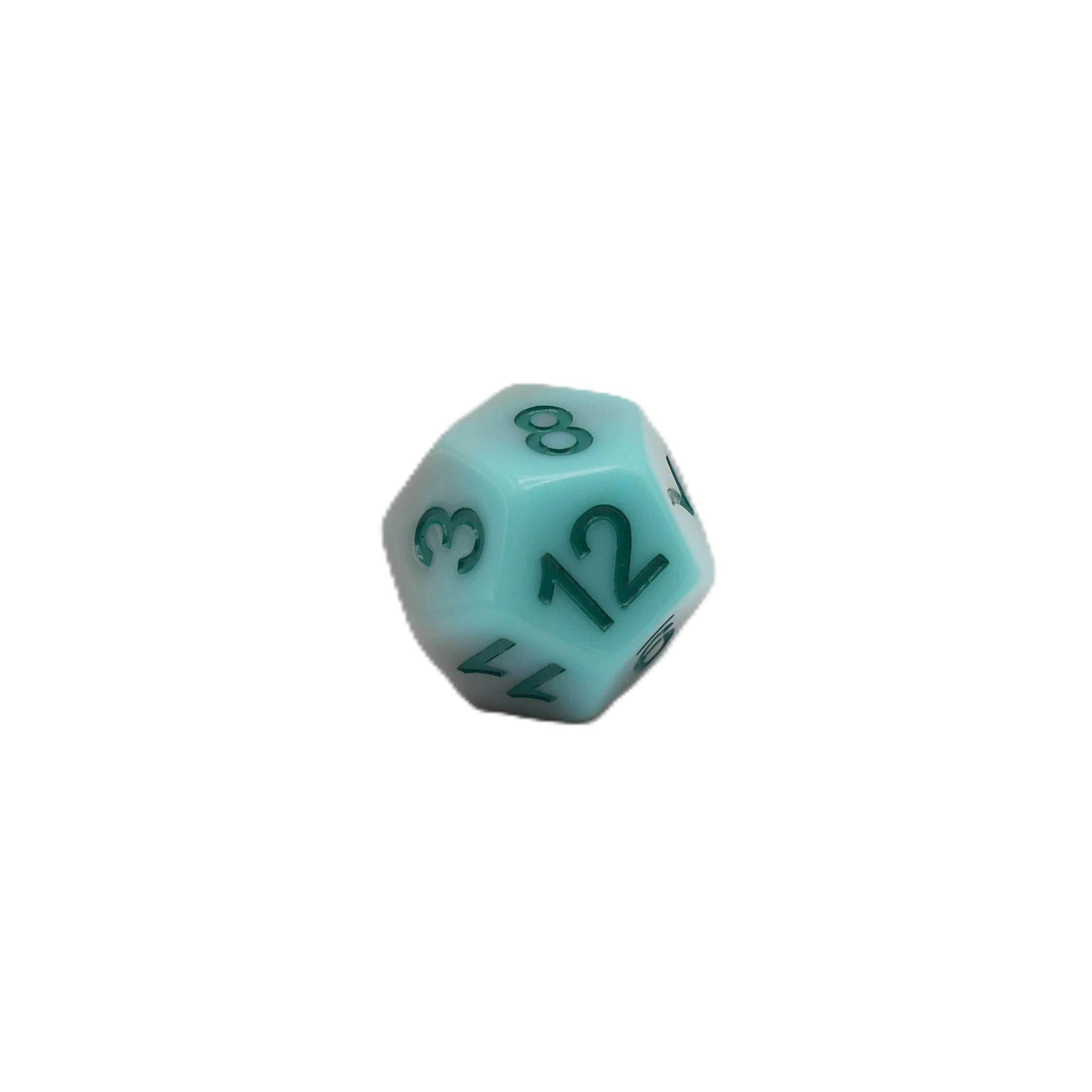 Coastal Memories - 7 Piece DnD Dice Set | Acrylic RPG Gaming Dice - 