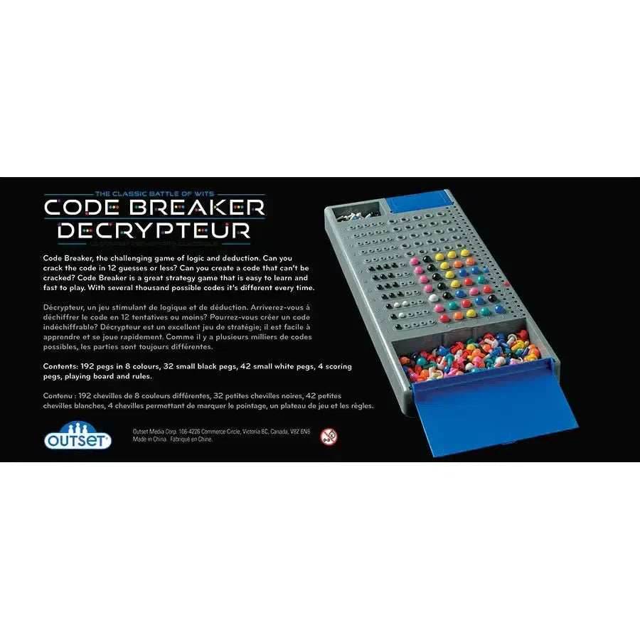 Code Breaker Decrypteur Game Outset - 