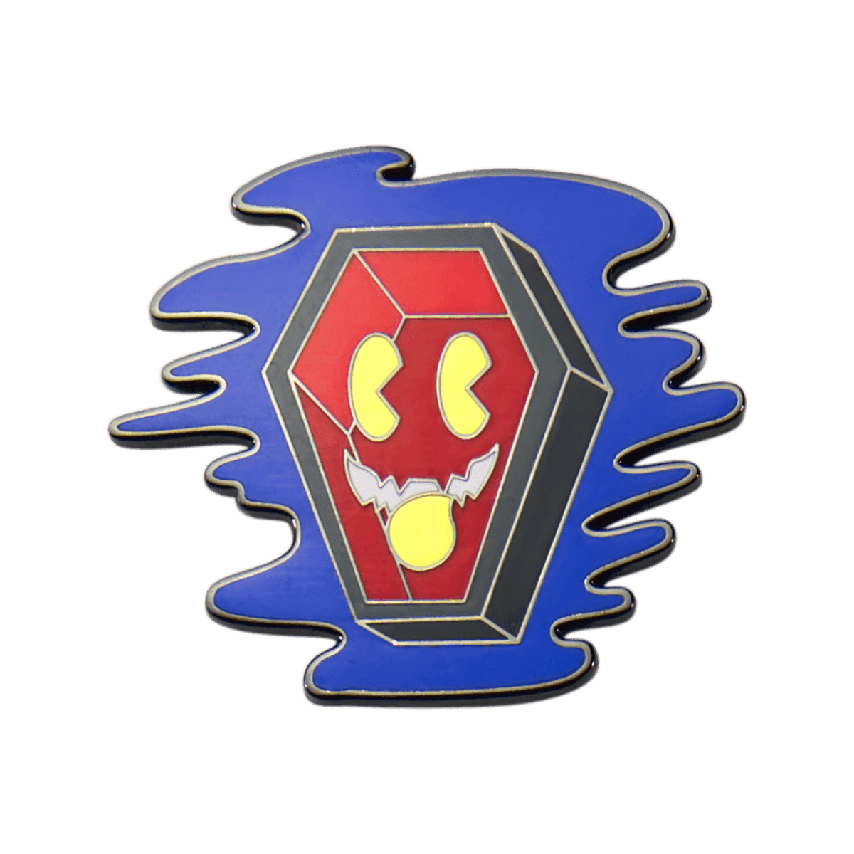 Coffin Enamel Pin - 