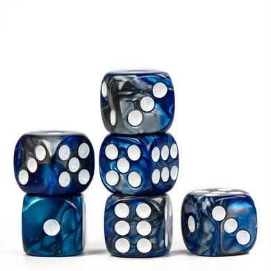 12-Piece Pip D6 Set - Cold Iron