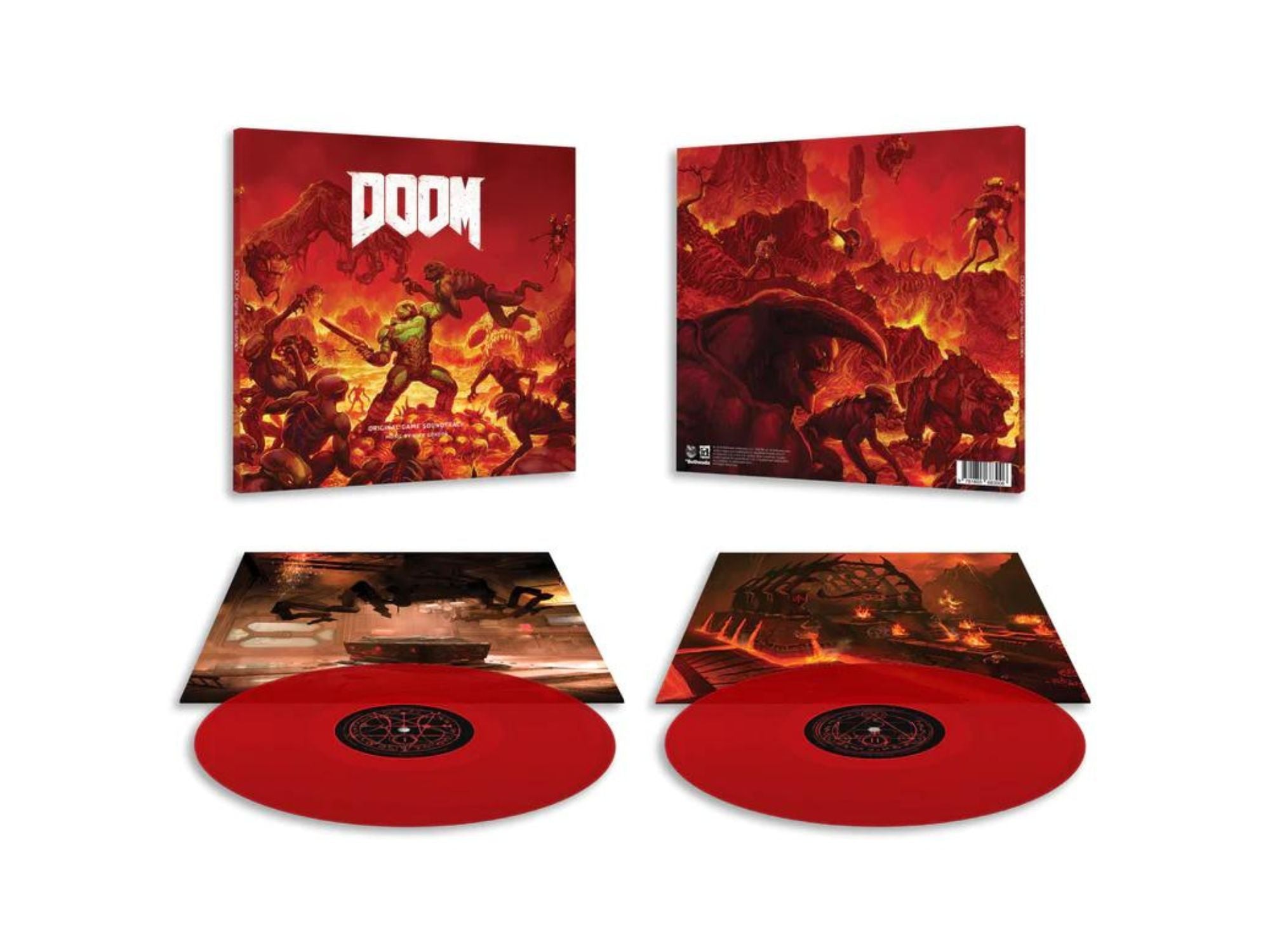 DOOM - Original Game Soundtrack (Limited Edition 180gm Red Colored Double Vinyl)
