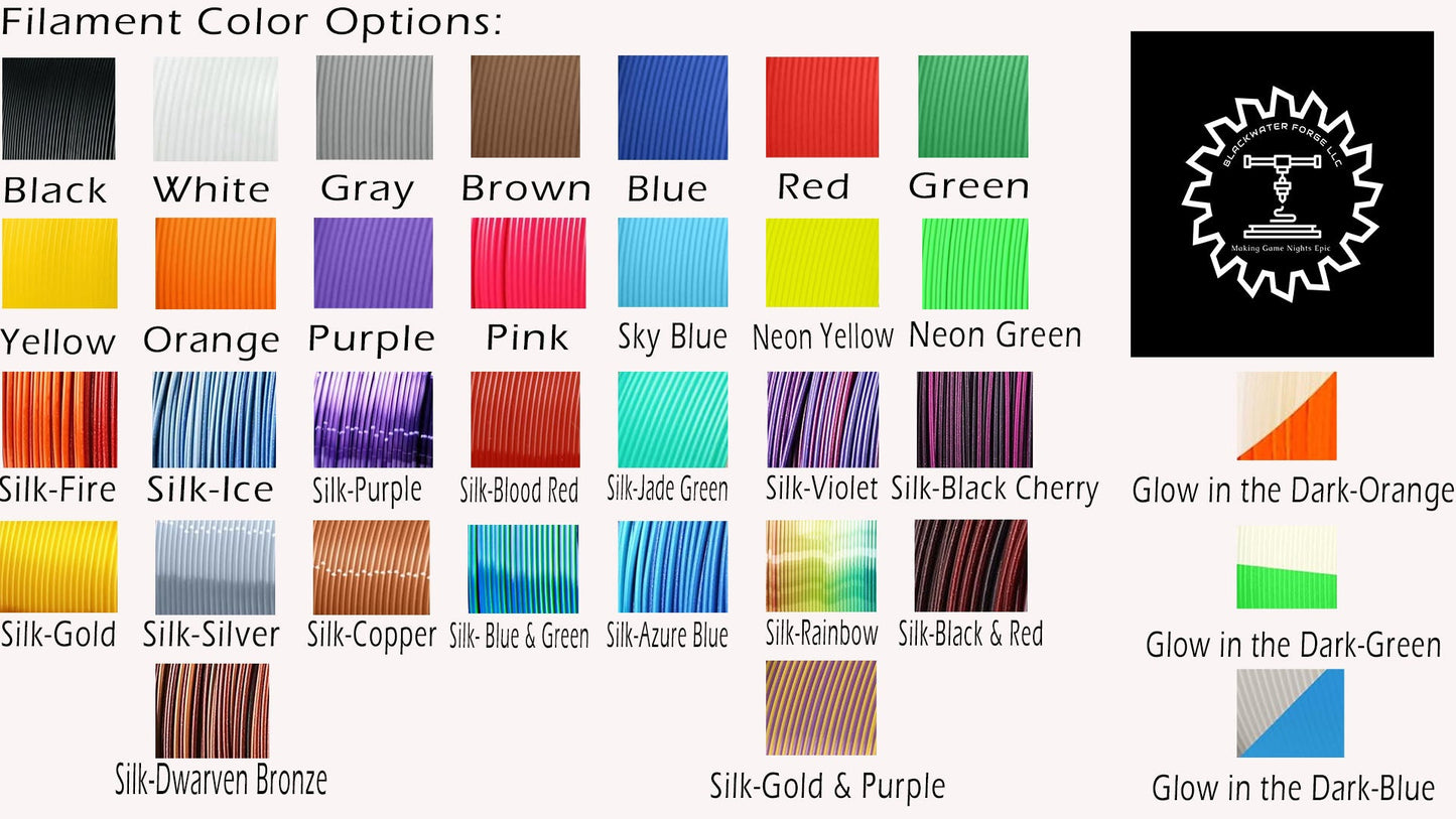 Mushroom 3D Printed Dice Tower - Fate's End Furhaven Collection - Venture into an Enchanted Realm!