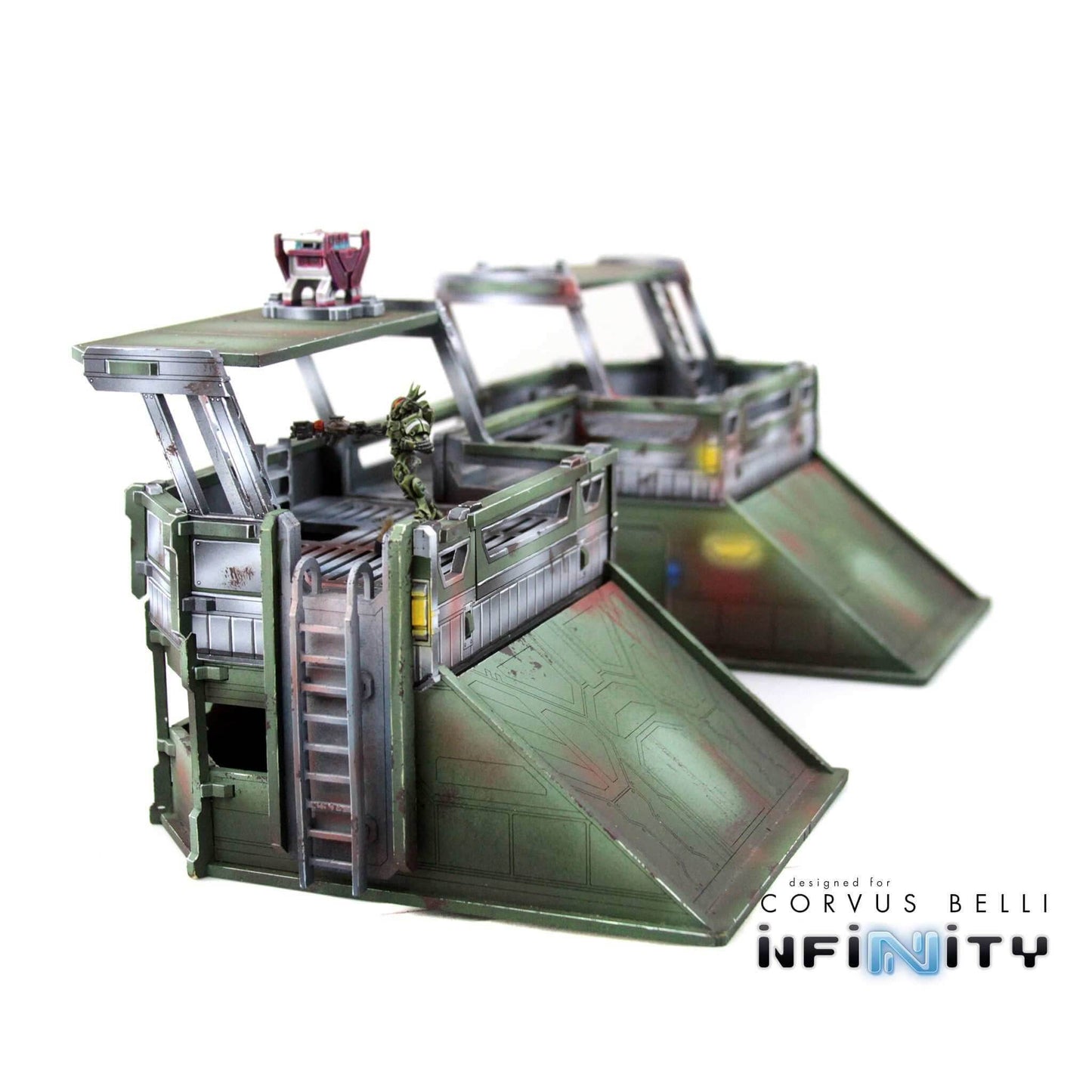 Comanche Pillbox Scout Tower (Two Pack) - Default