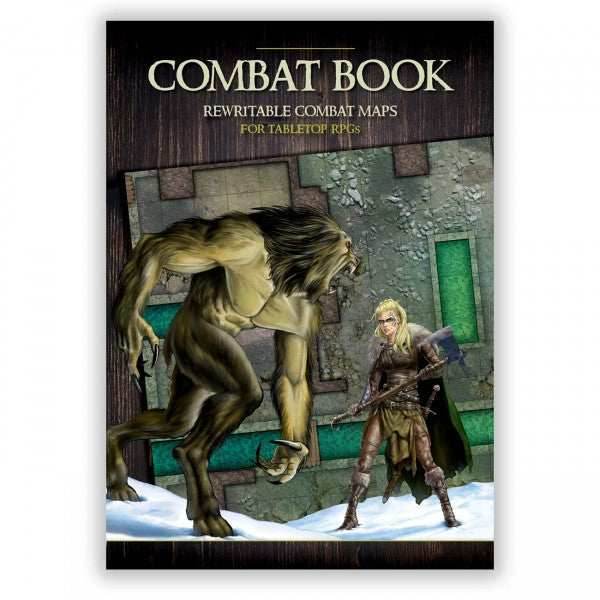 Combat Book 1: Fantasy Rewritable Combat Maps for Tabletop RPGs - 