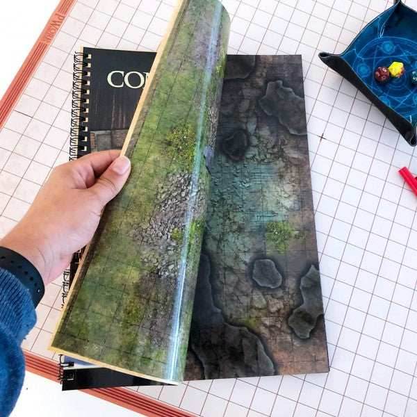 Combat Book 1: Fantasy Rewritable Combat Maps for Tabletop RPGs - 