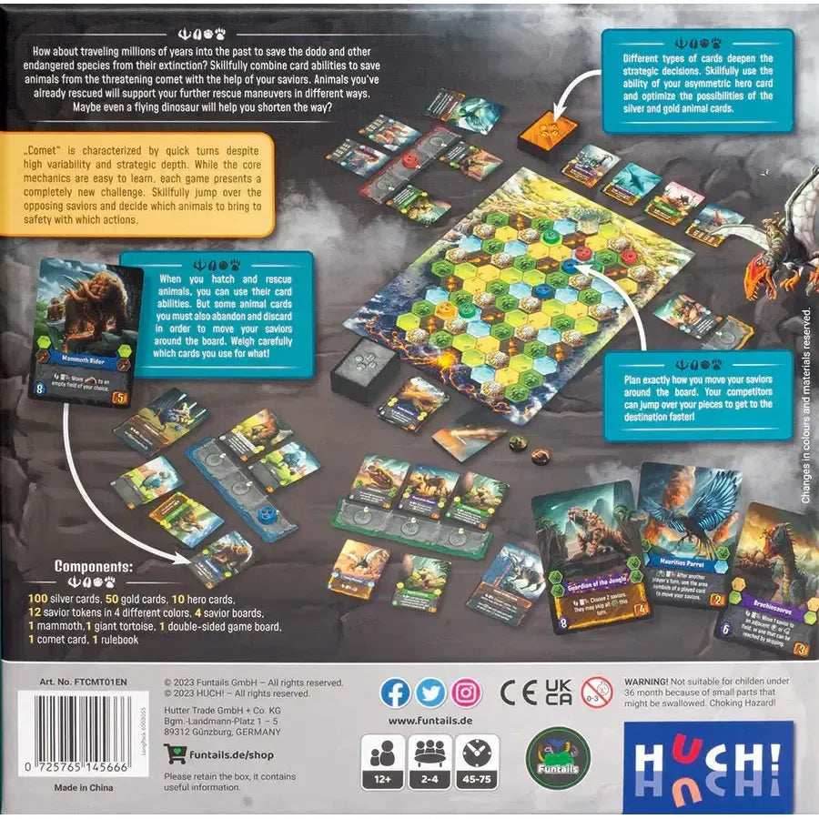 Comet - Strategic Competitive Engine Builder Board Game - Outset - 