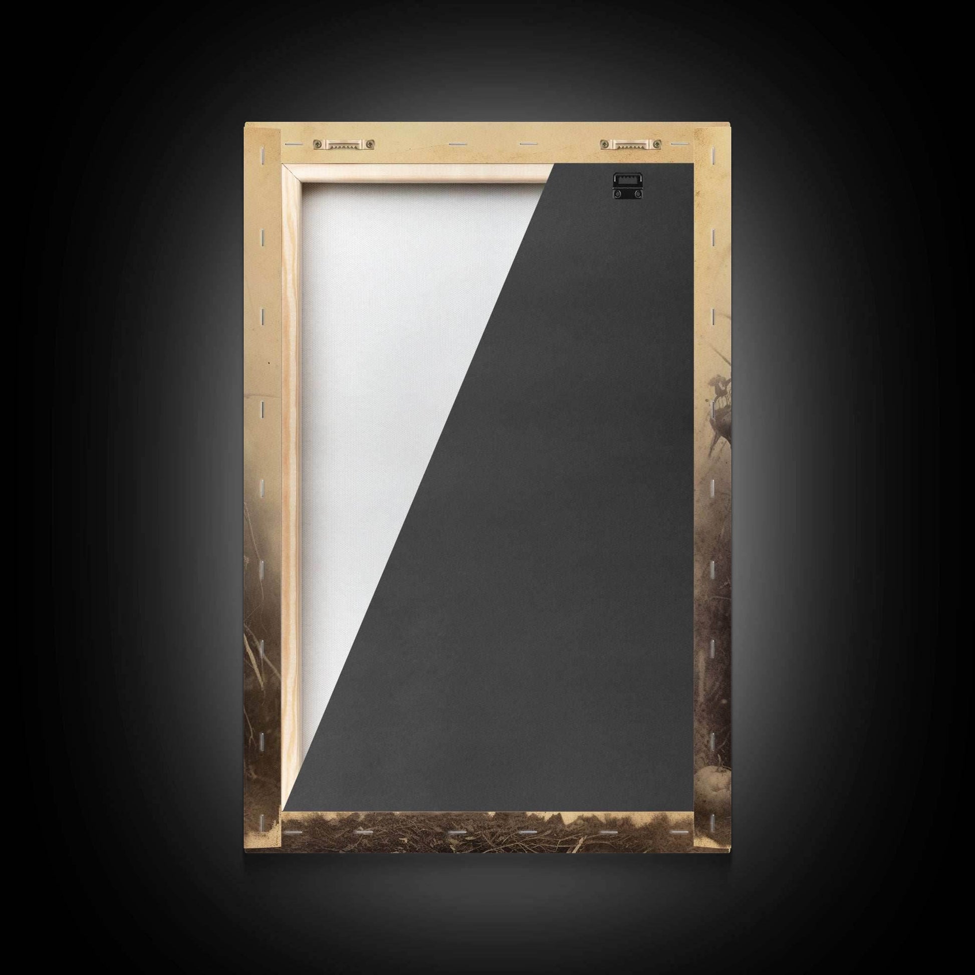 Witchy Wall Art, Moody Wall Art, Gothic Wall Art, Dark Fantasy, Horror Art, Canvas Print, Wall Art, Vertical Print, Home Decor, Wall Decor - 8x12 Inches / Gallery Wrap Canvas - Ready To Hang