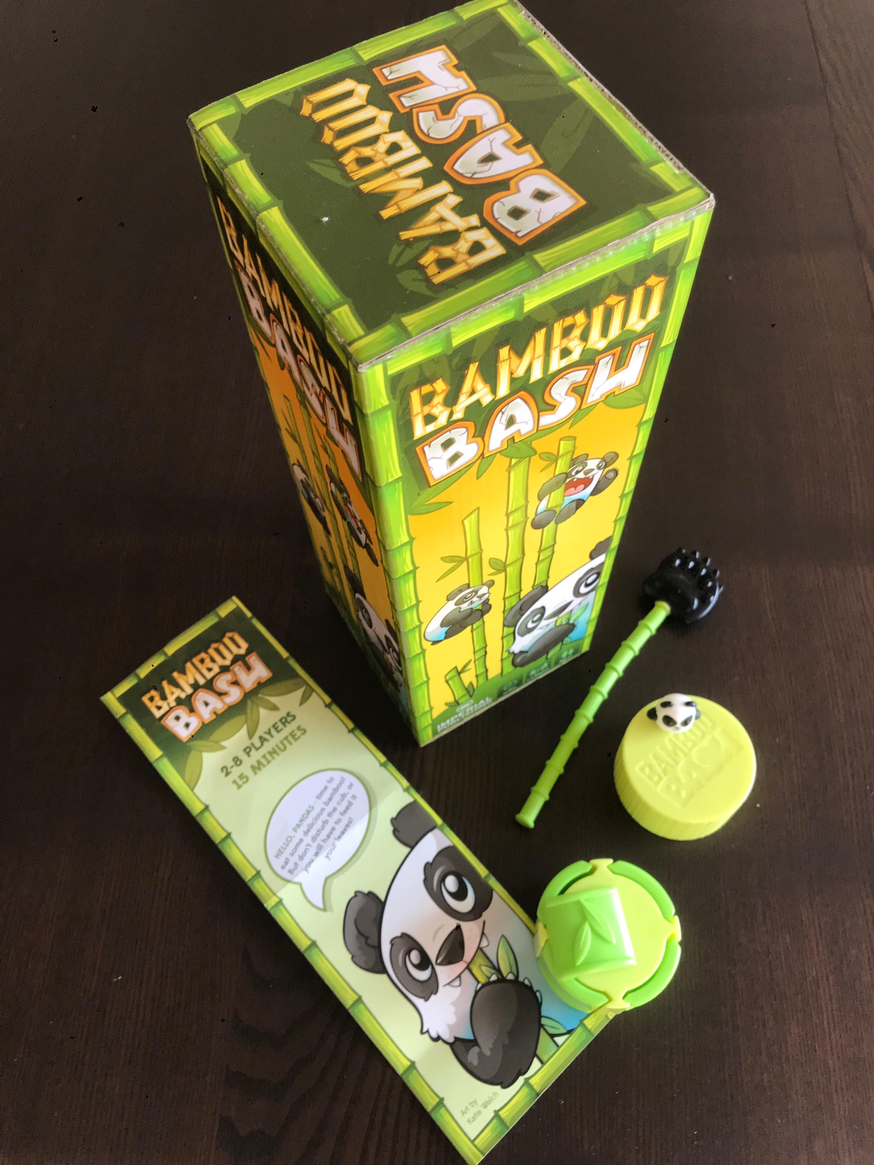 Bamboo Bash 2-8 Player Panda Dexterity Game  -