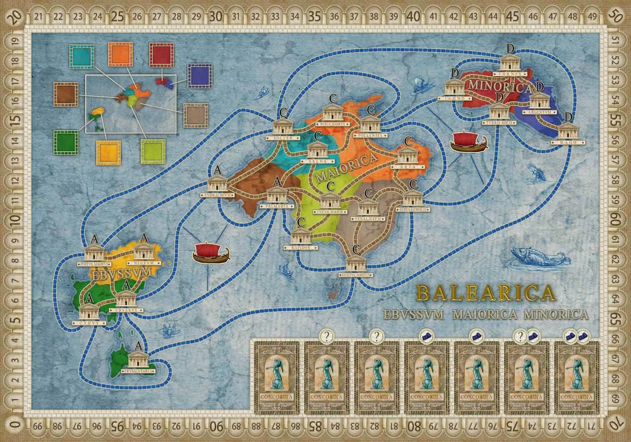 Concordia: Balearica and Italia Expansion - 