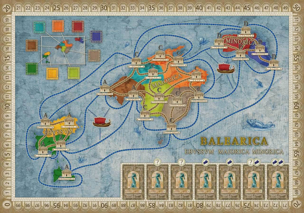 Concordia: Balearica & Italia - 