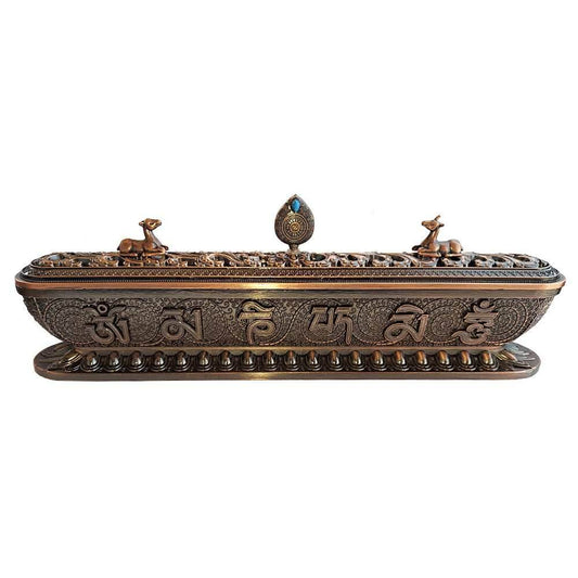 Copper Tibetan Incense Burner - 