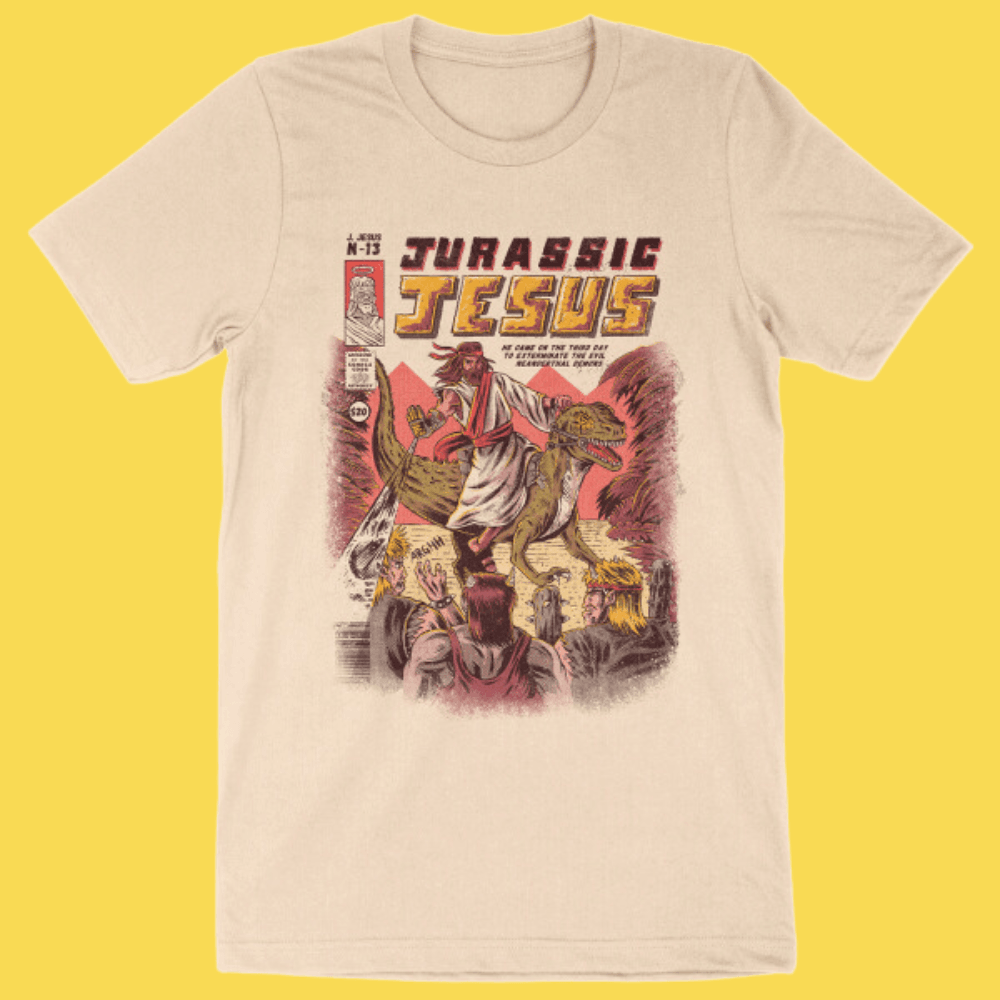 'Jurassic Jesus' Shirt - Small