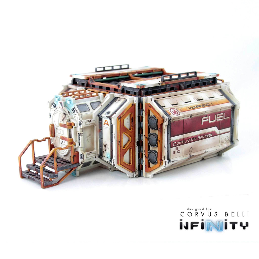 Cosmica Fuel Facade - Without Pipes