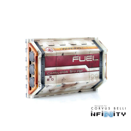 Cosmica Fuel Facade - Without Pipes